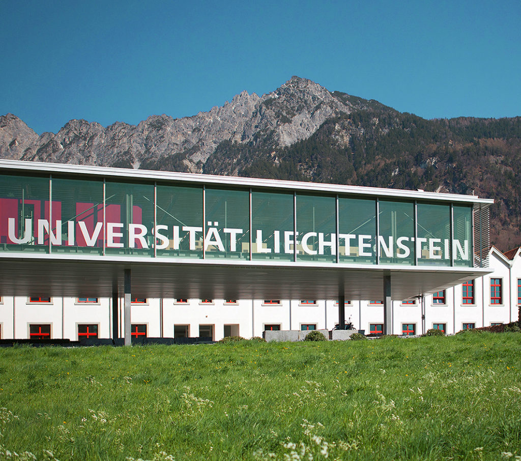 Bild vom Campus der Universität Liechtenstein